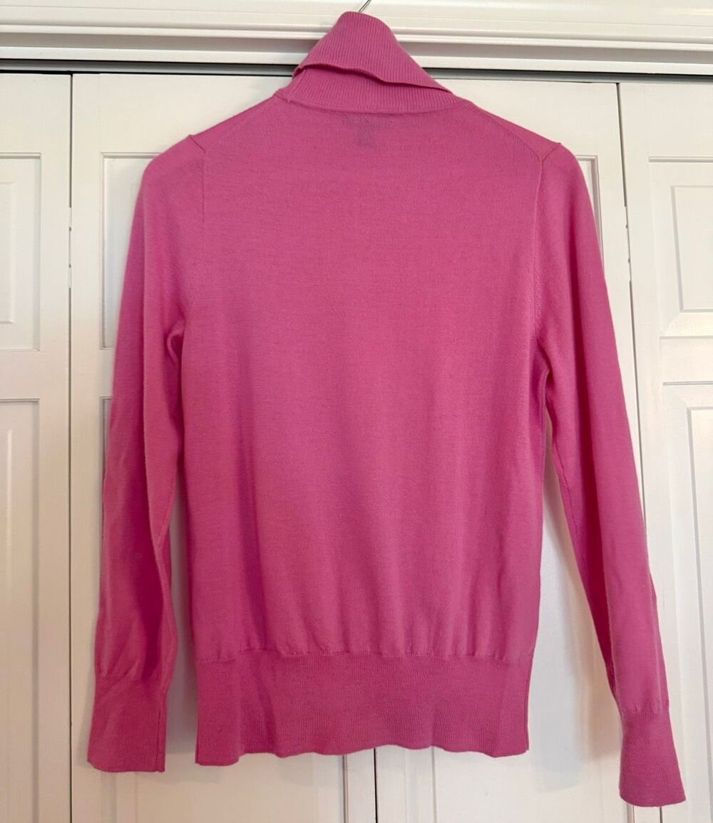 J.crew 100% merino wool turtleneck sweater M - Picture 5 of 8